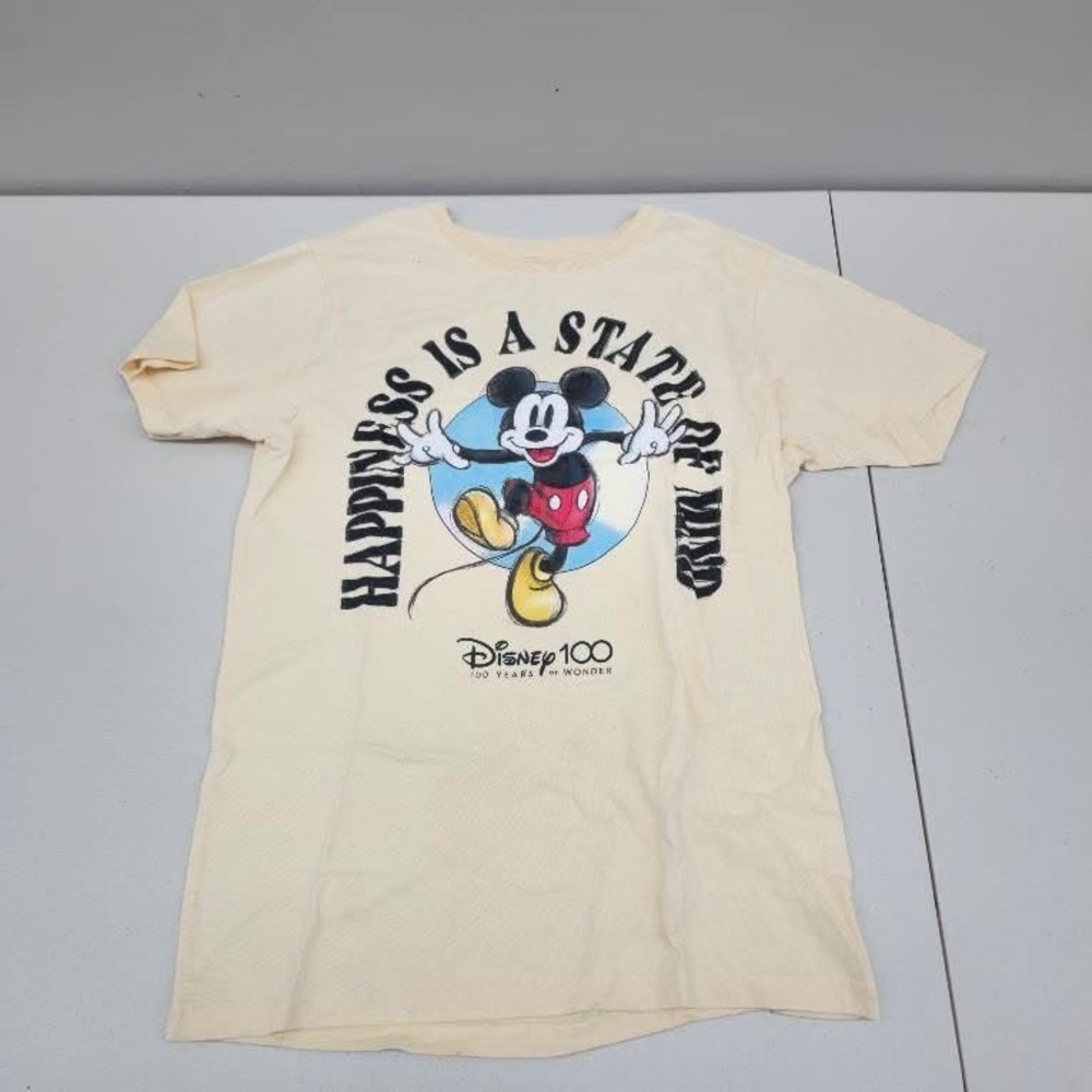 Disney 100 Cream Graphic Tee